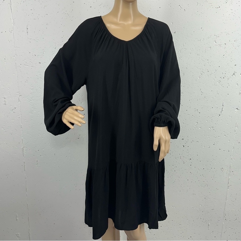 Soya Concept Women’s size Medium Radia Black A Line Bohemian Dress SoyaConcept